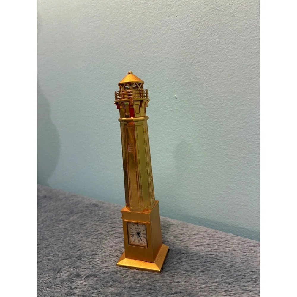 Bulova Collectible Miniature Alcatraz Lighthouse Clock